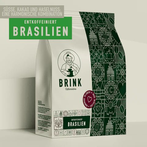 Die Geschichte unserer Kaffeebohnen: Entkoffeinierter Kaffee Brasil - Brink Kaffeerösterei