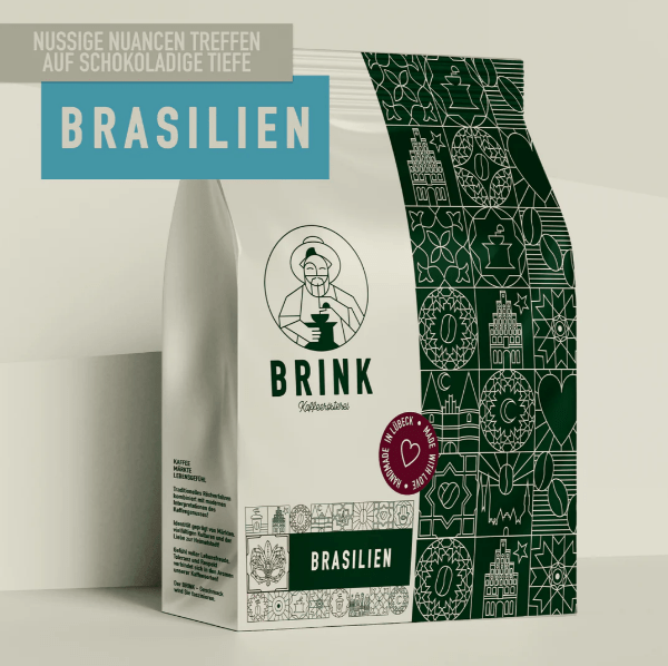 Die Geschichte unserer Kaffeebohnen - Filterkaffee Brasilien - Brink Kaffeerösterei