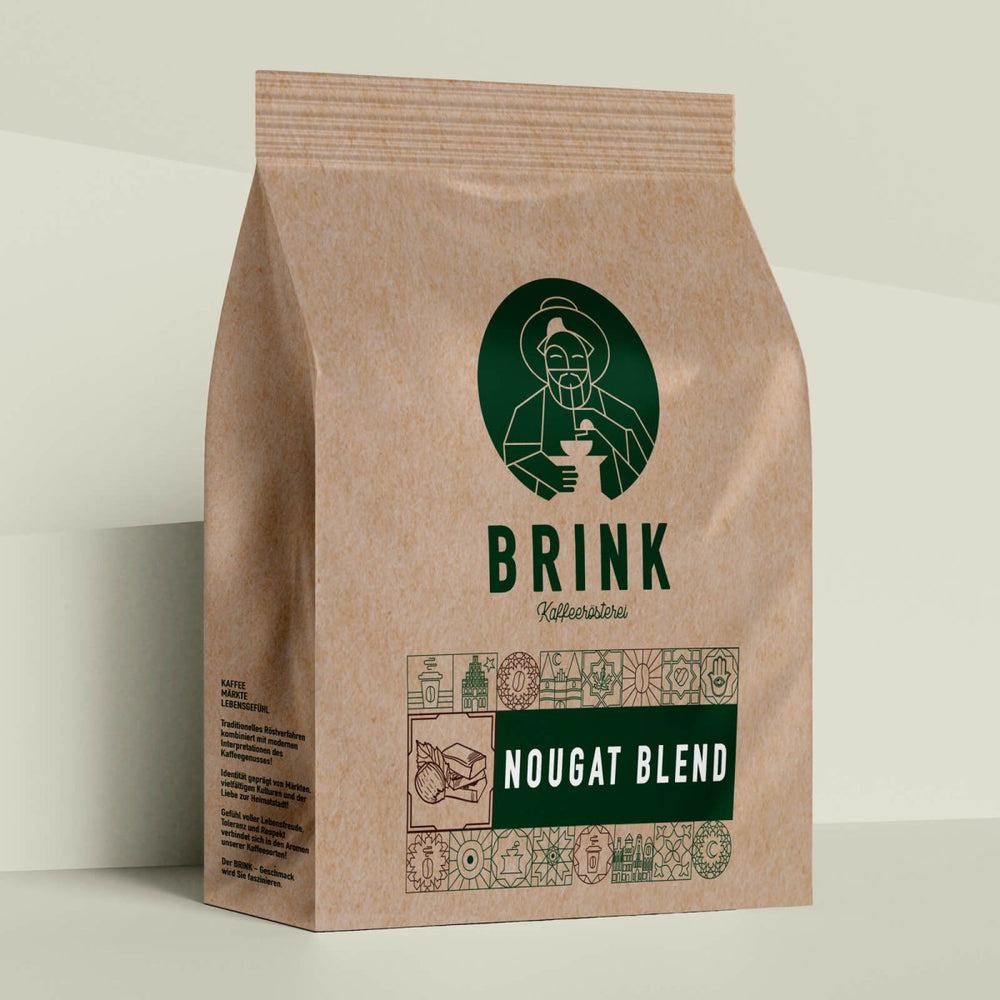 FILTERKAFFEE MISCHUNG NOUGAT BLEND - Brink Kaffeerösterei-
